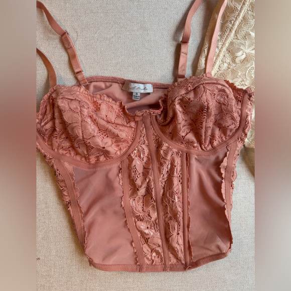 Bundle of 2! Lace corset tops - Size Small - Picture 2 of 5